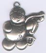 Snowman Charm