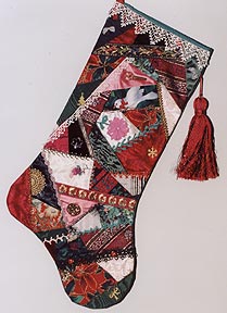 Crazy Quilt Stocking