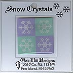 Snow Crystals 2 Pin